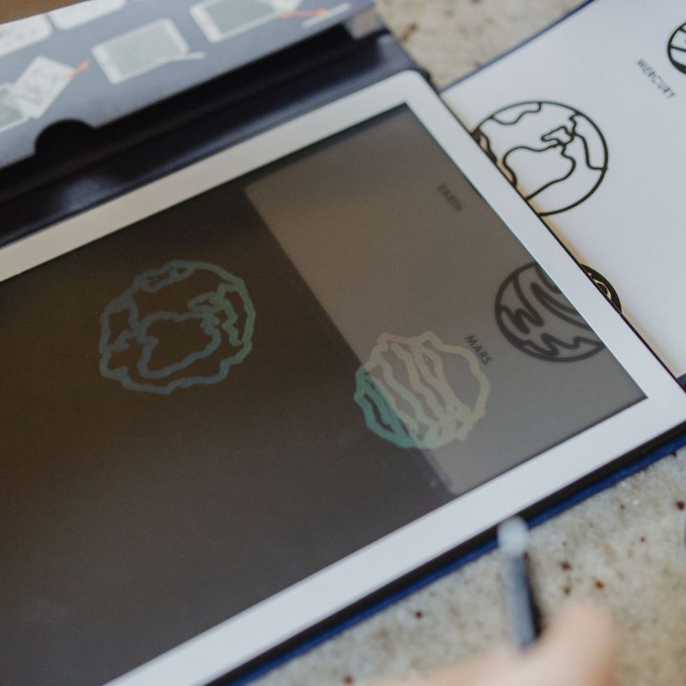 KIDYWOLF Tablet za crtanje - Svemir
