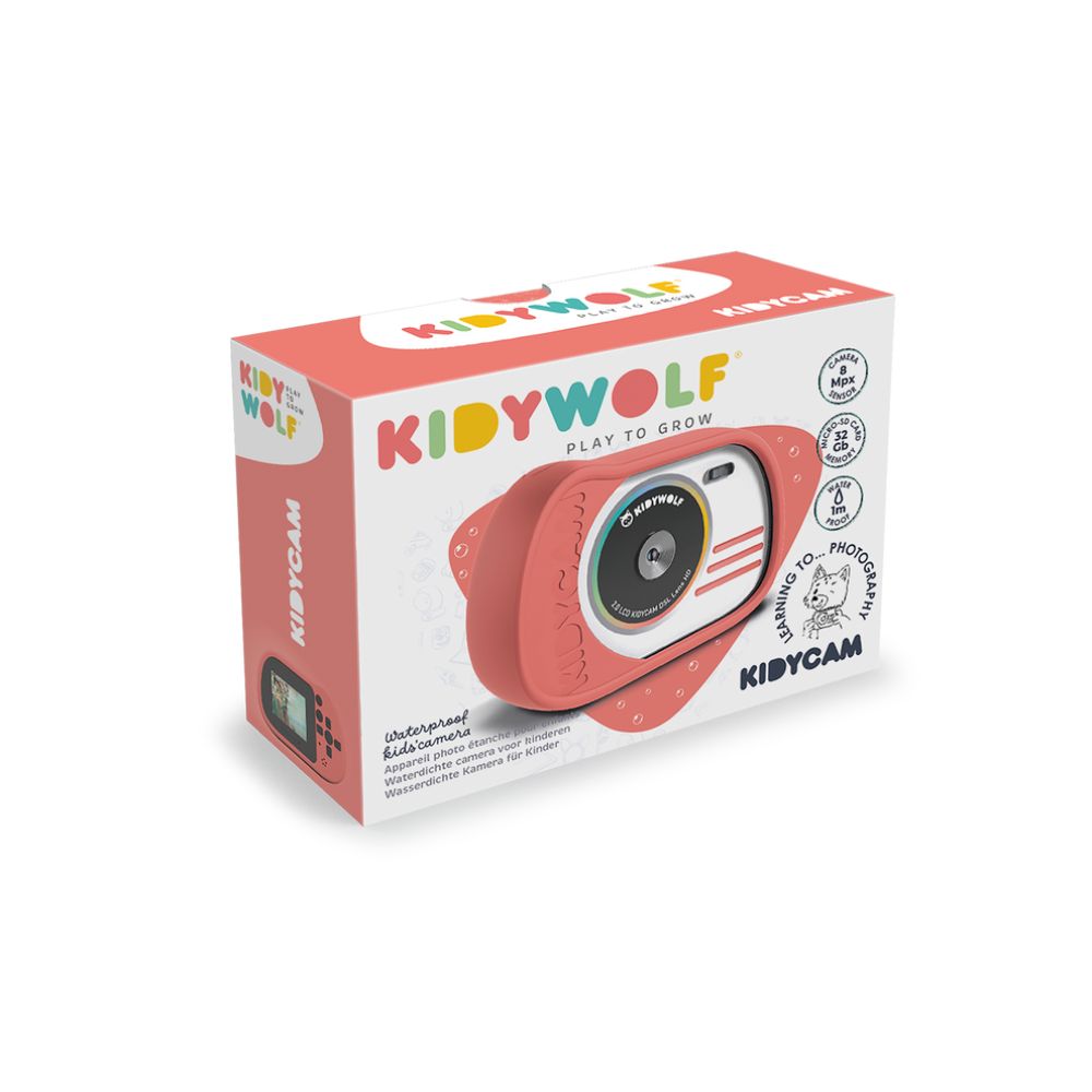 KIDYWOLF vodootporna kamera, roza