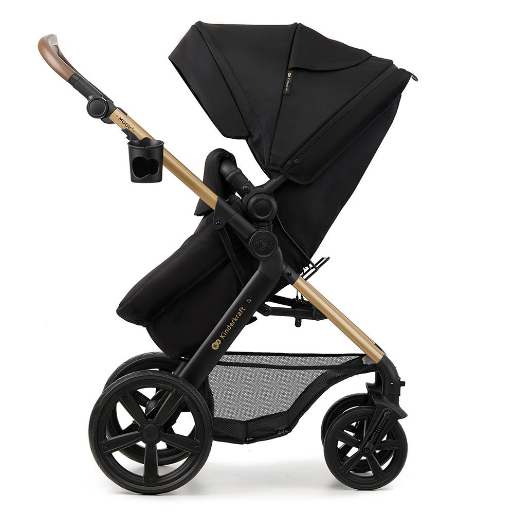 Kinderkraft Kolica Moov 2 4u1 MINK PRO - Pure Black