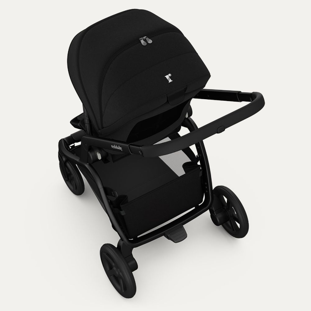 REDSBABY ONIX kolica, Platinum Black Twill 3u1 B