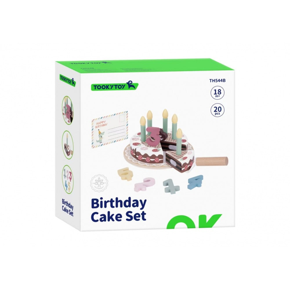 Tooky Toy Birthday Cake drvena rođendanska torta TH544B