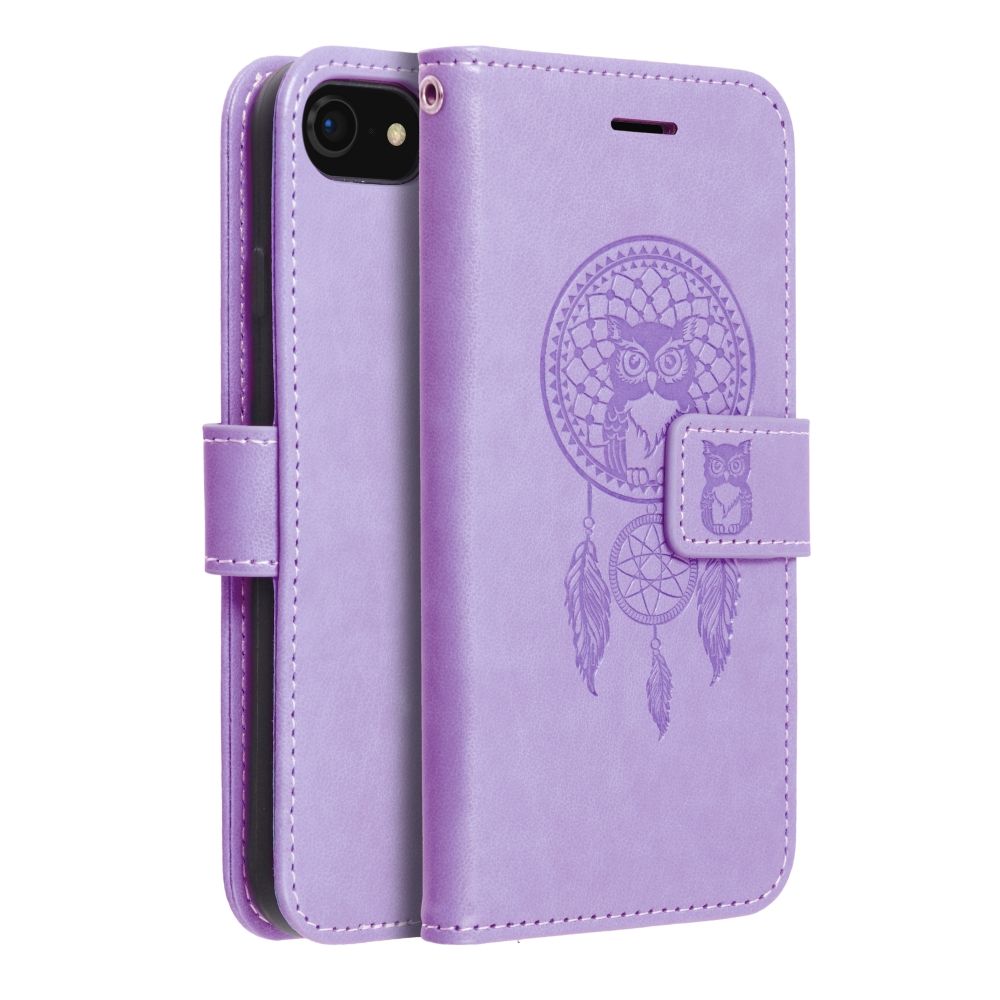 Forcell MEZZO Book case za IPHONE 7 / 8 / SE 2020 / SE 2022 dreamcatcher purple