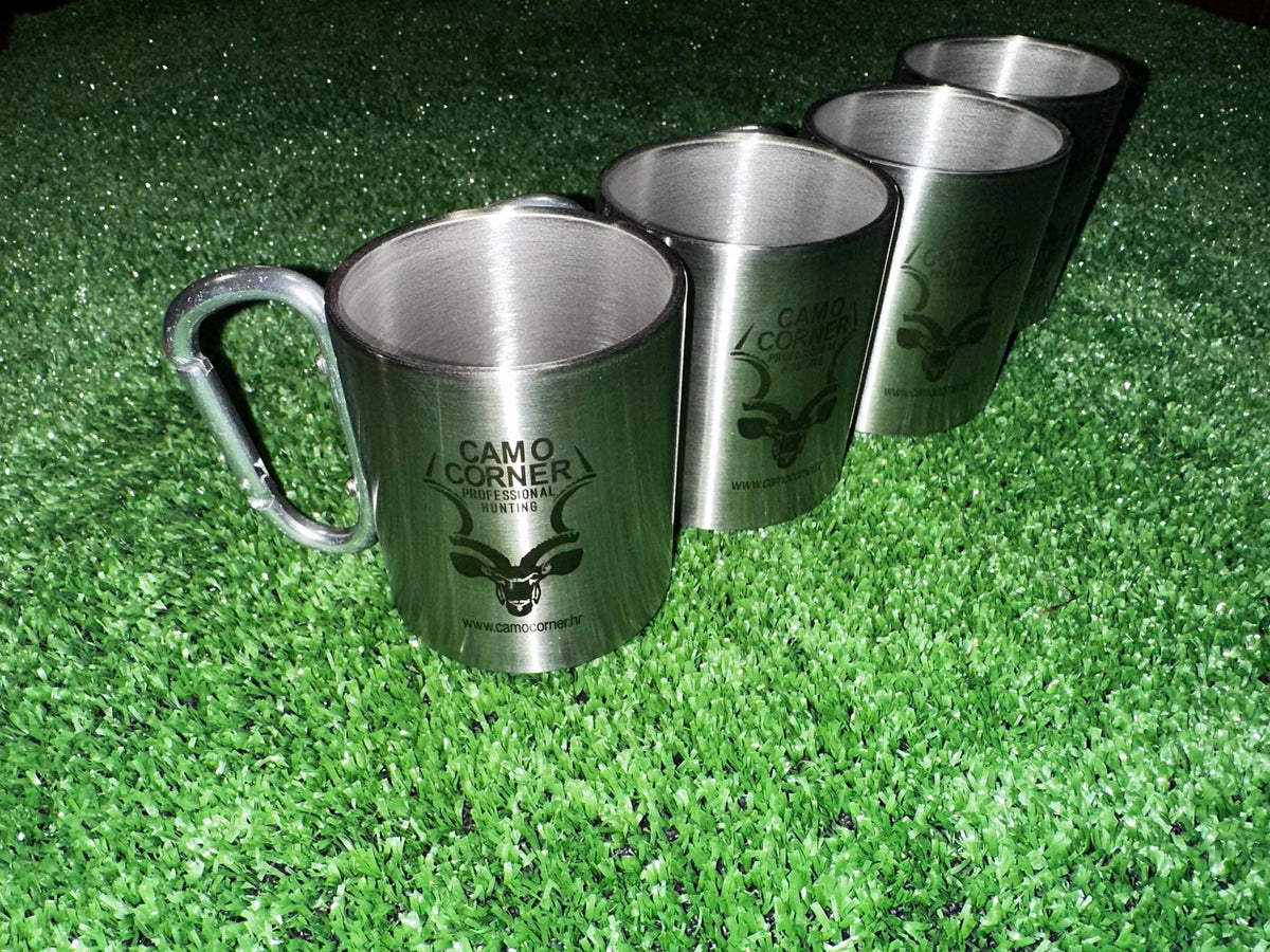 CamoCorner metalna planinarska šalica