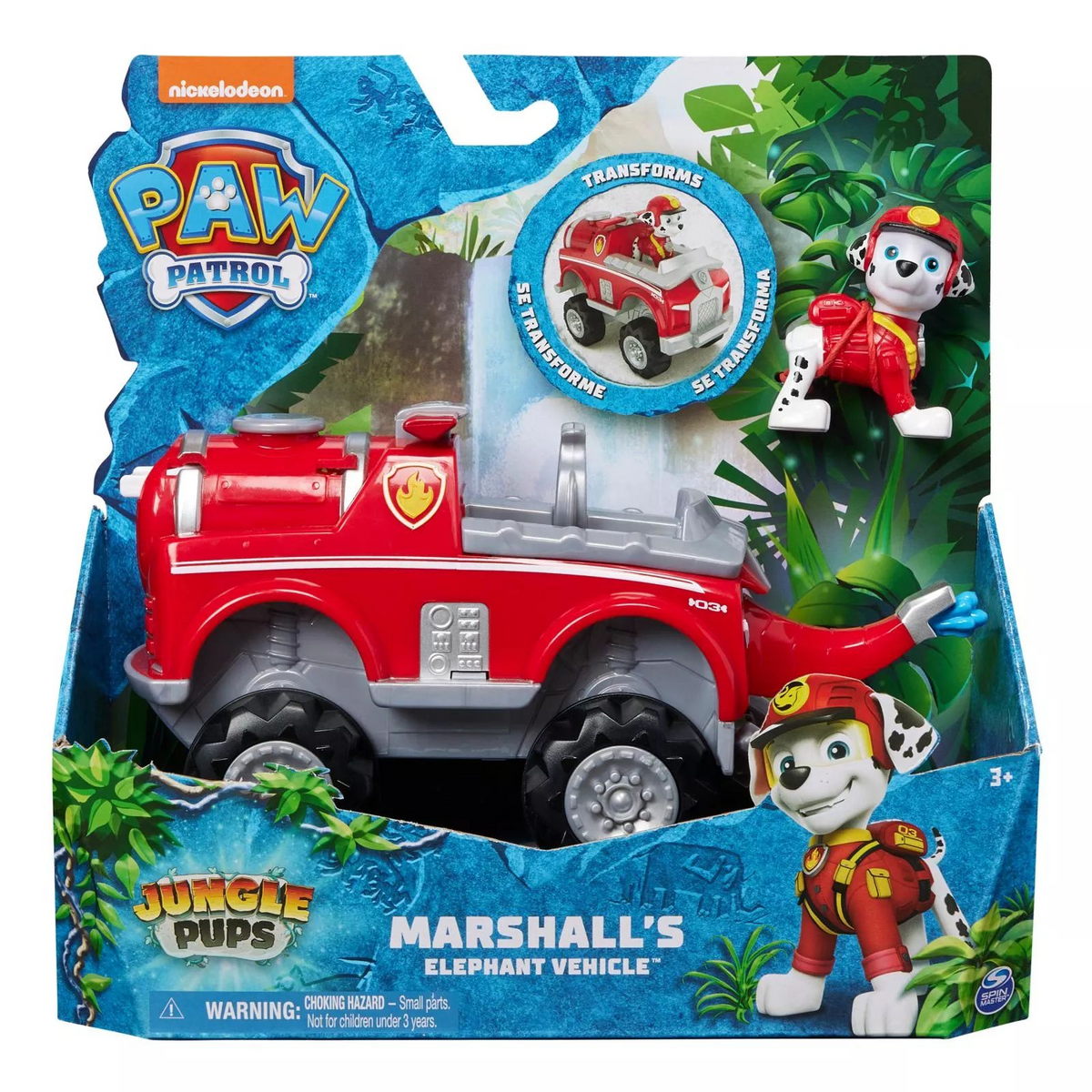 PAW Patrol PAW VHC ThemedVehicleMarshall Jungle GML