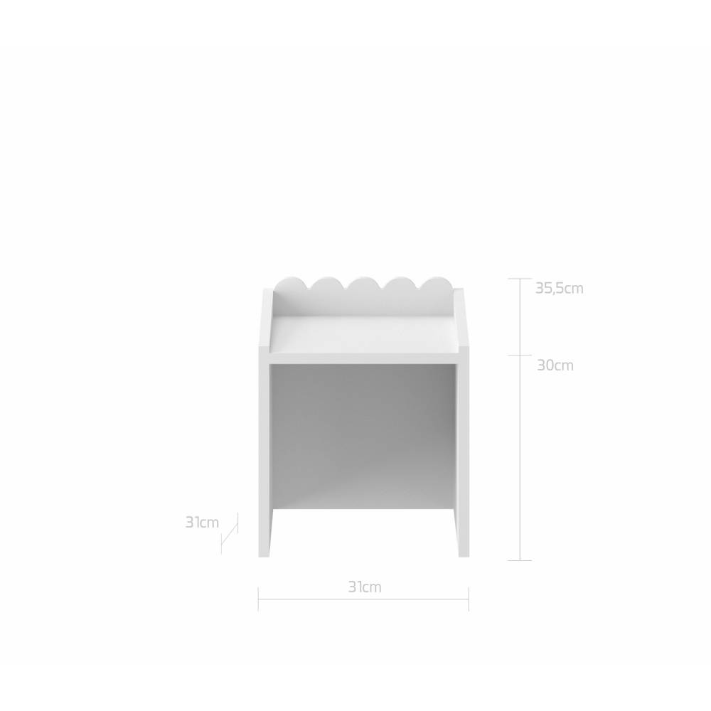 Bellamy Book Nook Montessori stolica, snow