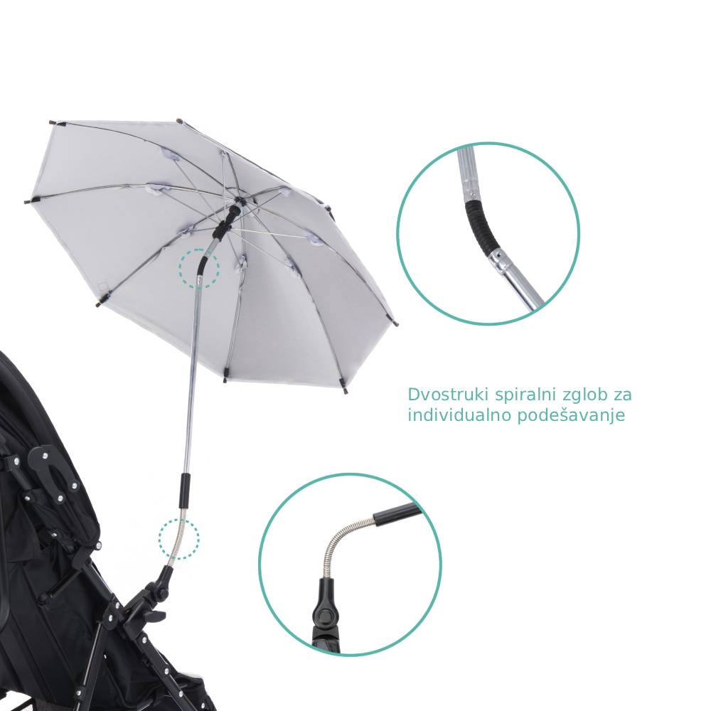 Fillikid suncobran Easy Fit, plavi