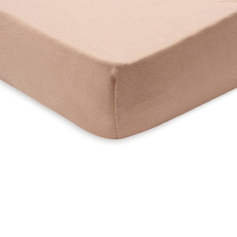 Jollein Plahta s gumicom Jersey 60x120 cm 2 kom, Blush/Wild Rose
