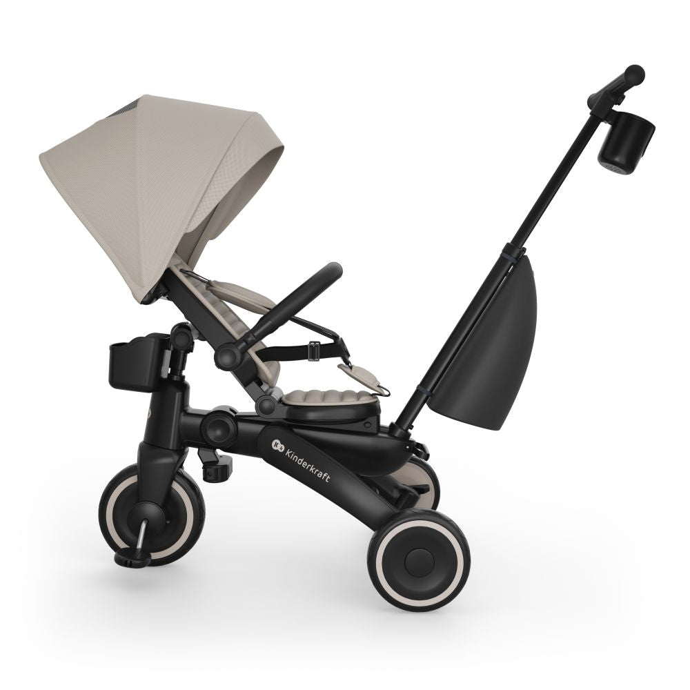 Kinderkraft Sklopivi tricikl JAZZ 3, Beige