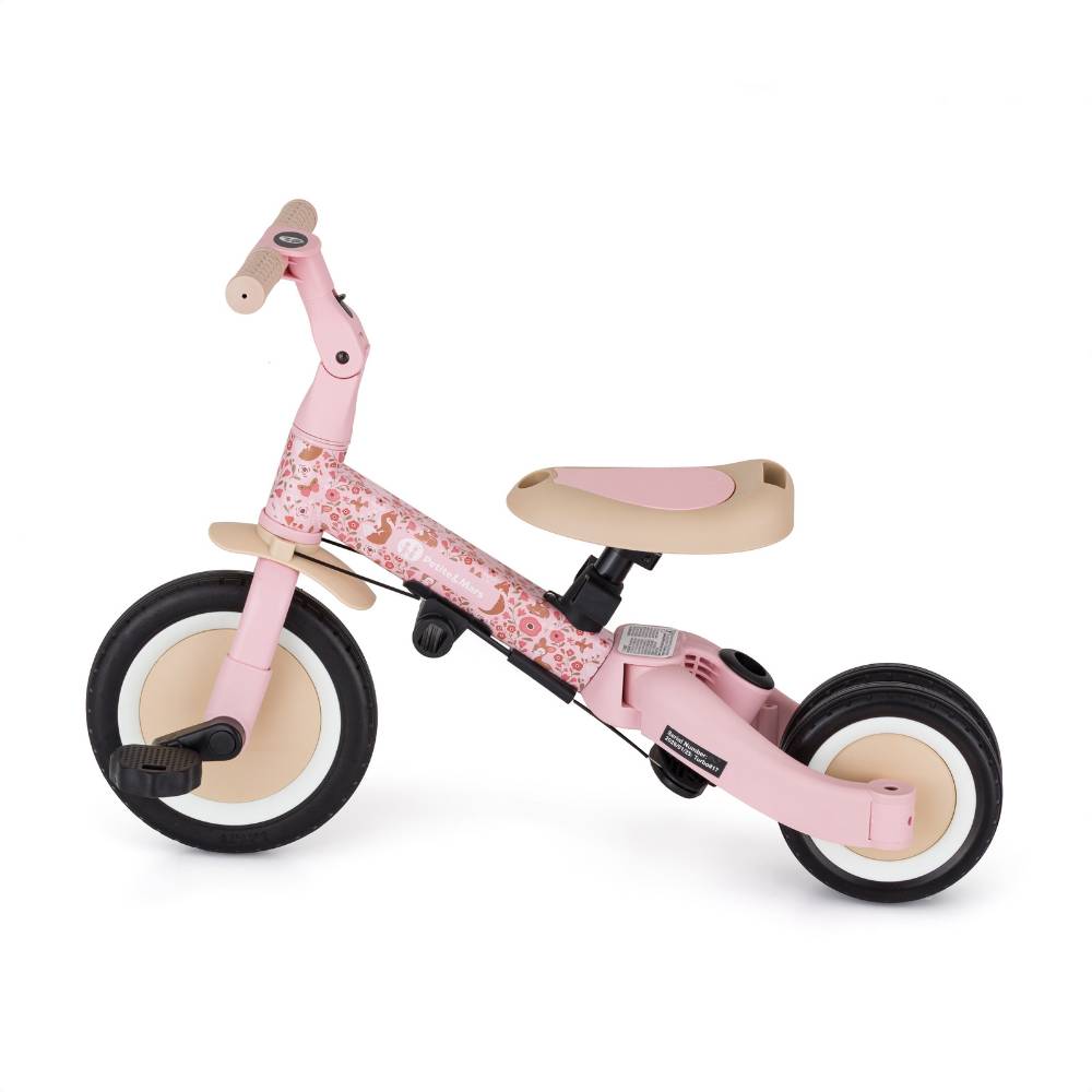 PETITE&MARS Tricikl Turbo 5 u 1 - Rosy Wilderness