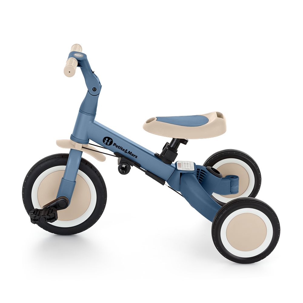 PETITE&MARS Tricikl Turbo Plus 5 u 1, Ocean Blue