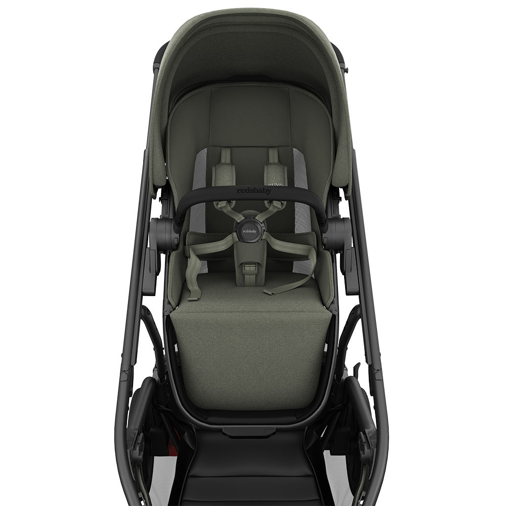 REDSBABY NUVO 2 Twin dječja kolica za blizance 2u1, Sage