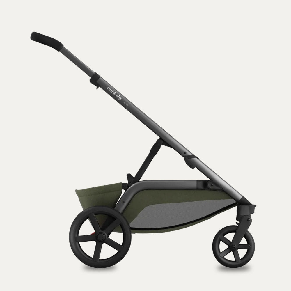 REDSBABY NUVO Twin dječja kolica 2u1 Gun Metal, Ivy B