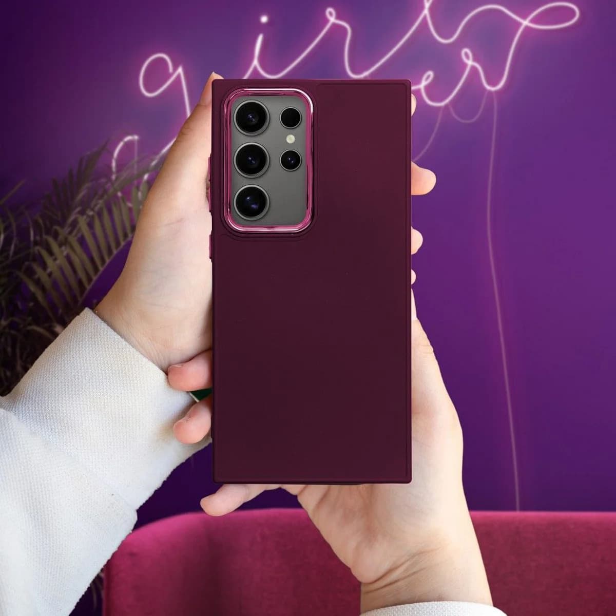 FRAME maska za Xiaomi Redmi A5 (171.7 x 77.8 x 8.26) ljubičasta