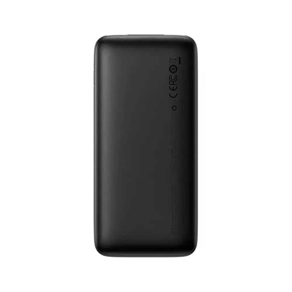 BASEUS powerbank 10.000 mAh + USB A na tip C PD QC3.0 3A 20W PPBD040201 črni