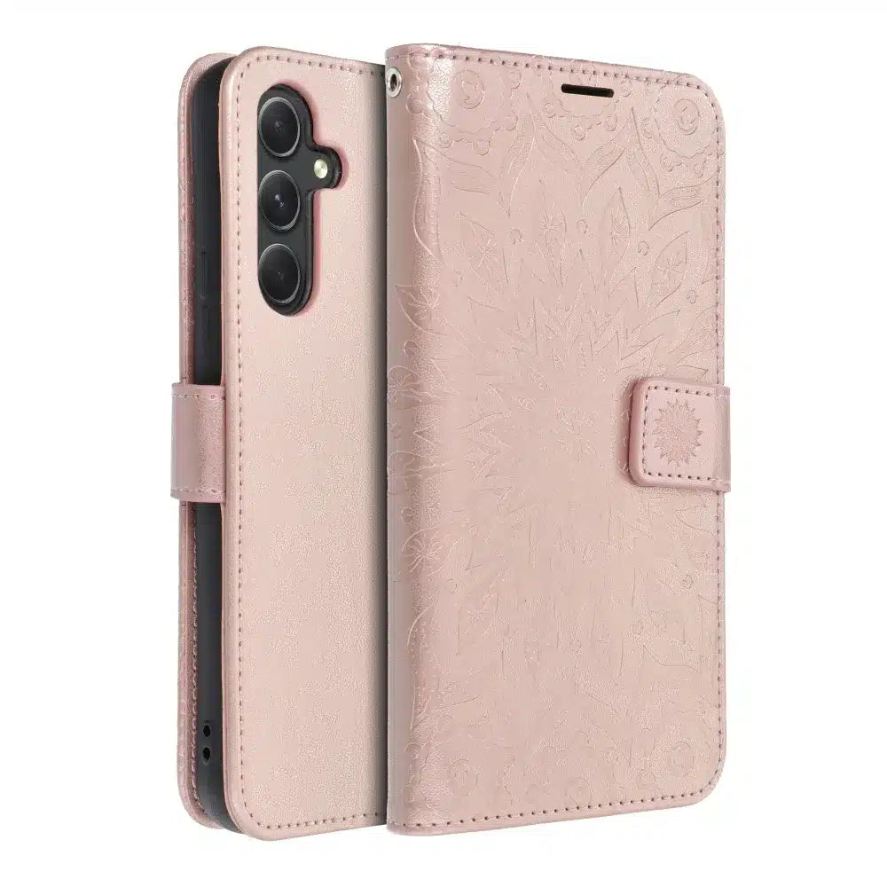 MEZZO Book case za SAMSUNG GALAXY A34 5G mandala rose gold