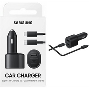 Samsung EP-L5300XBEGWW punjač za mobitel Univerzalno Crno Upaljač za cigare Brzo punjenje Automatski
