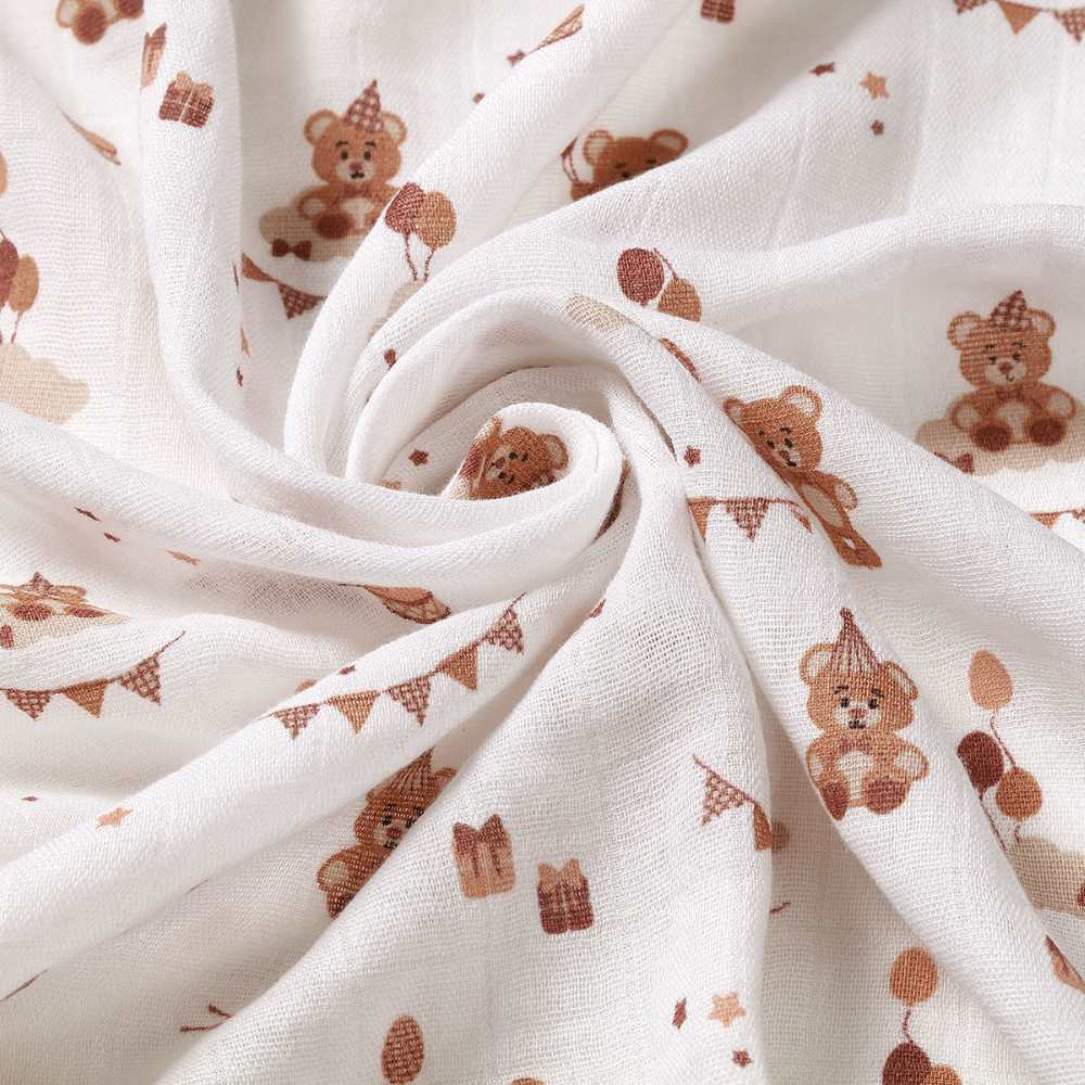 BabyOno Tetra pelene Muslin Rođendan, bež