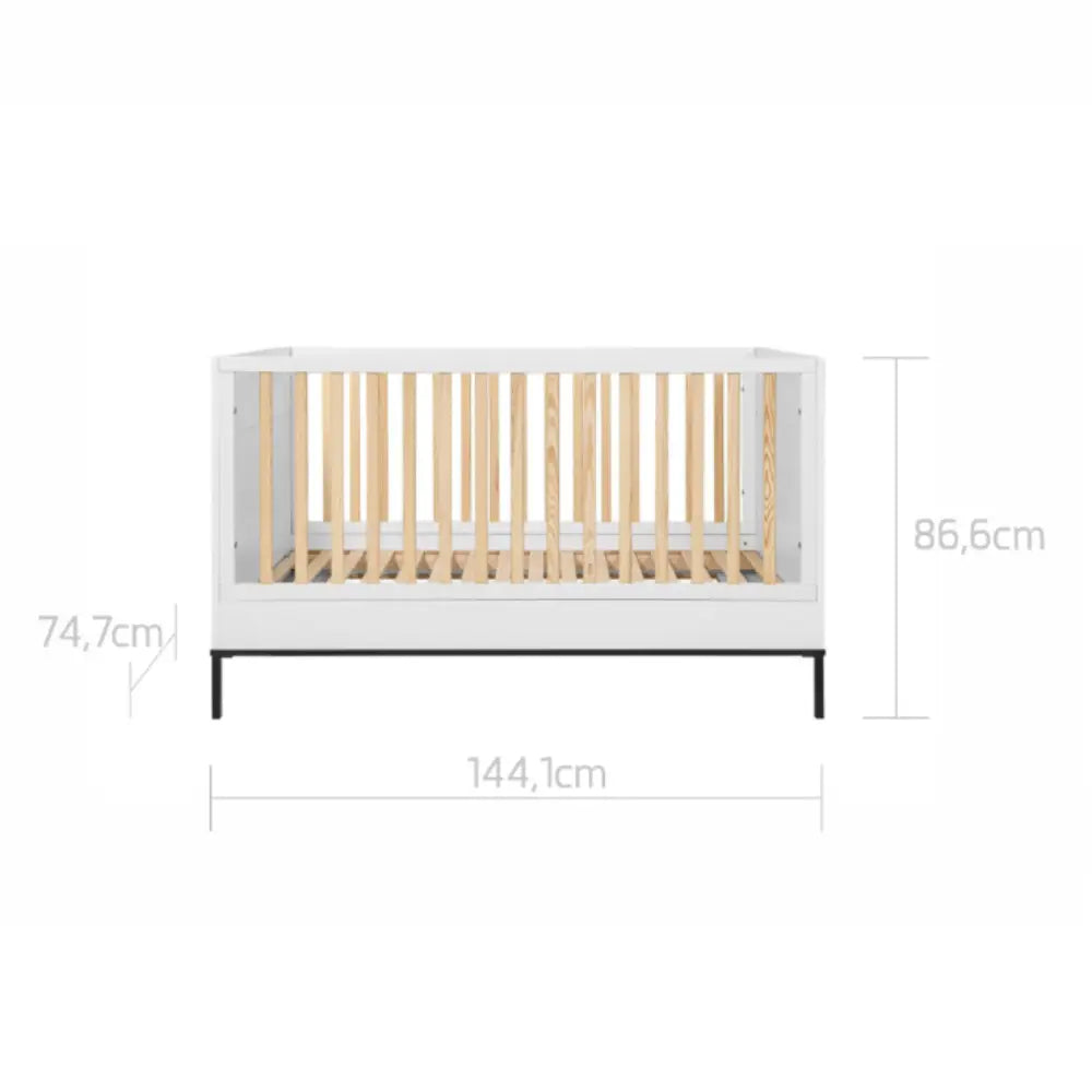 Bellamy Lumi kinderbet 140x70 cm s ladicom