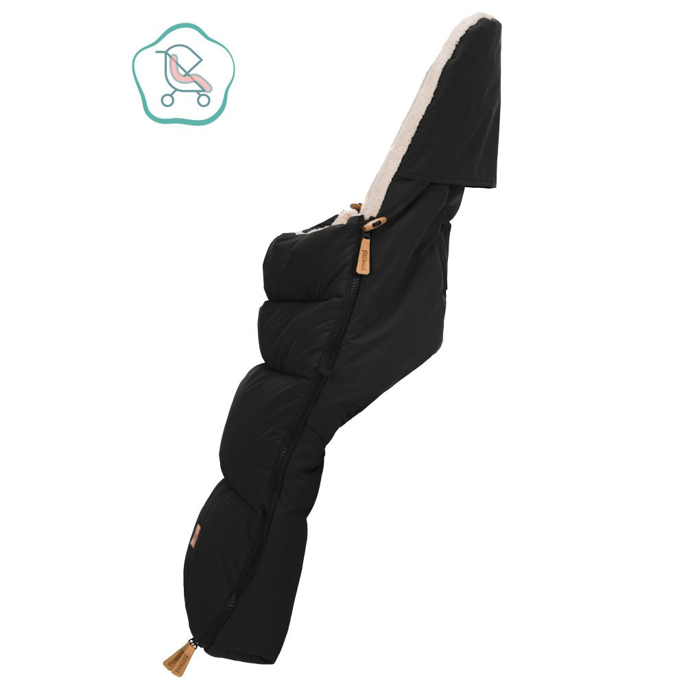 Fillikid Footmuff Kinley zimska vreća za kolica, Teddy black