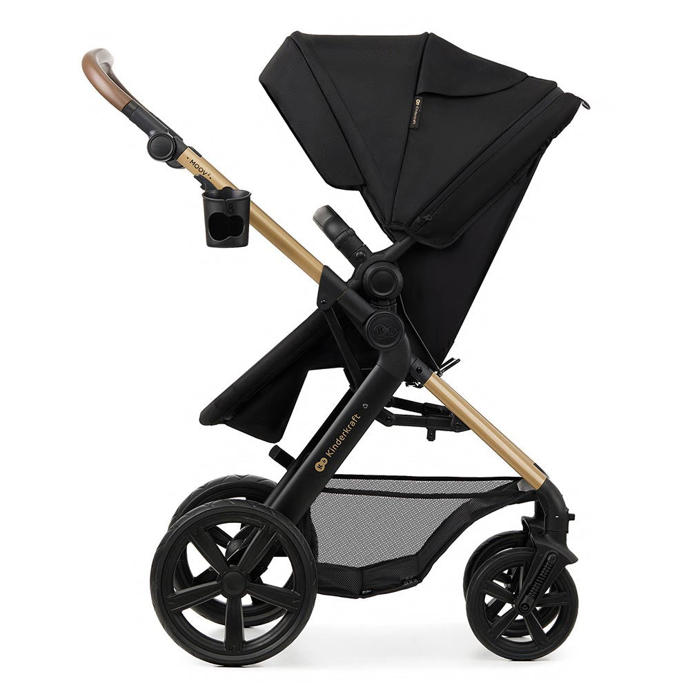 Kinderkraft Kolica Moov 2 4u1 MINK PRO - Pure Black