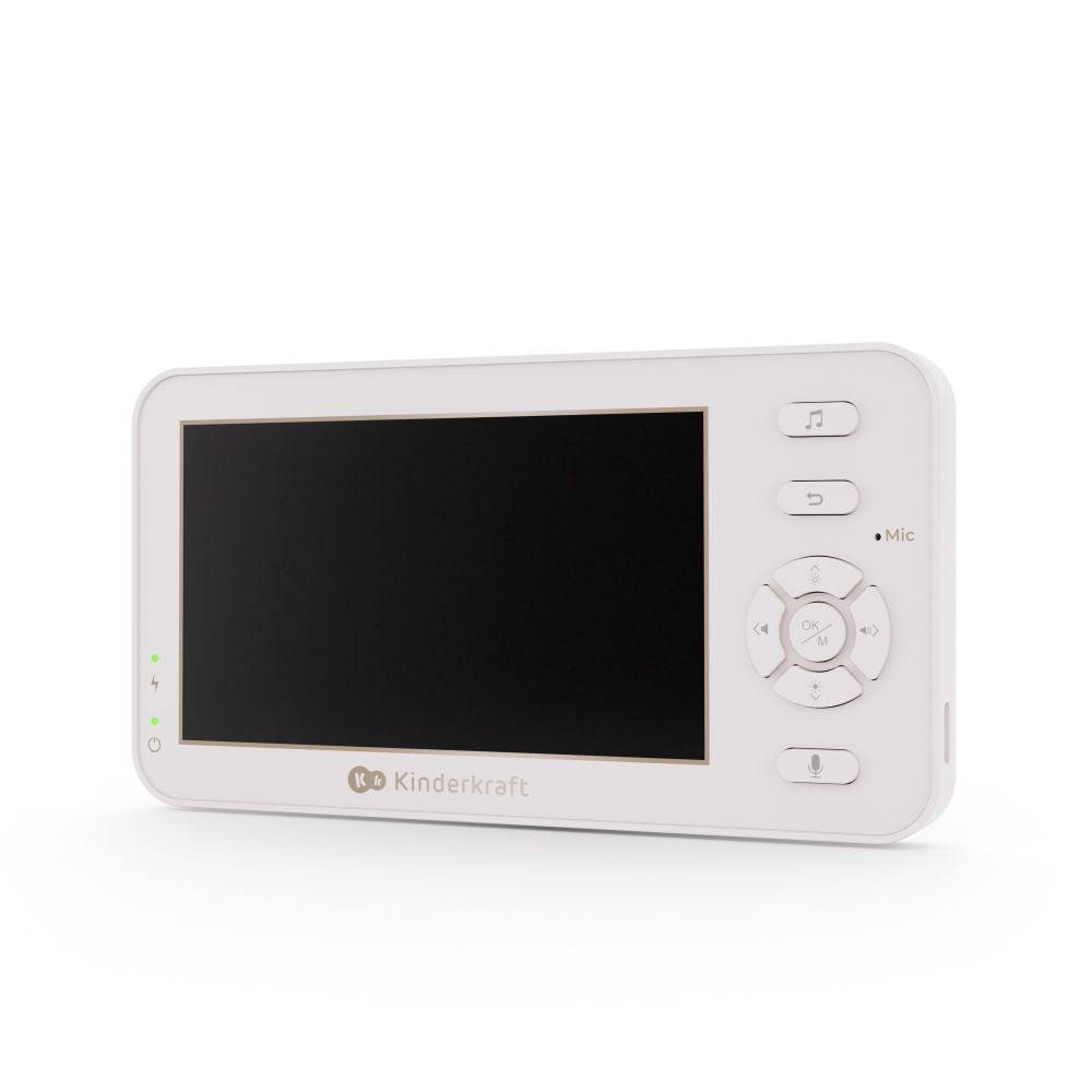Kinderkraft NITEEYE TRAVEL bežični baby monitor sa stalkom za kameru, White