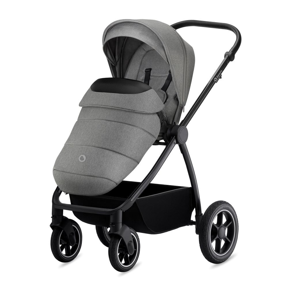 Lionelo dječja kolica Meril 3u1, Grey Stone