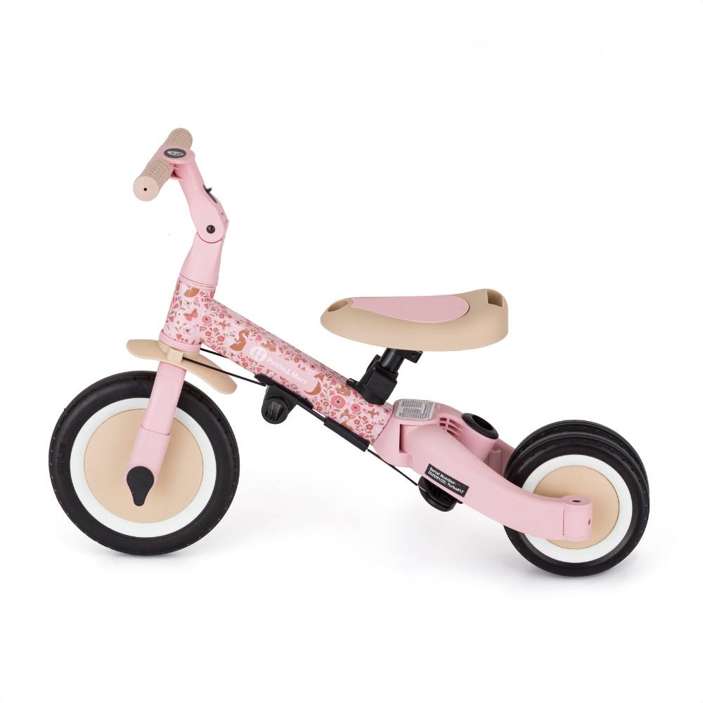 PETITE&MARS Tricikl Turbo 5 u 1 - Rosy Wilderness