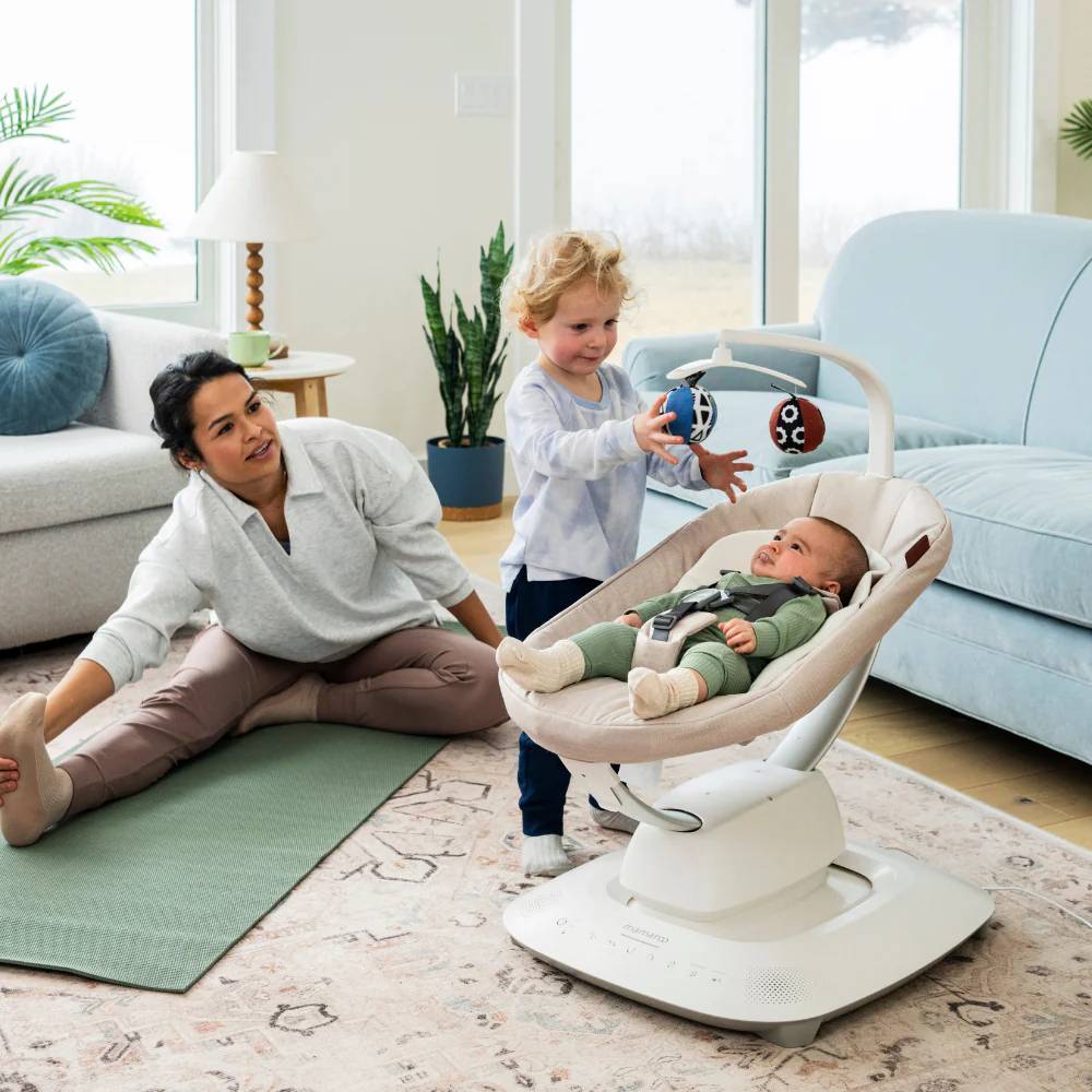 Uppababy Mamaroo ljuljačka za bebe, Stella Grey Melange