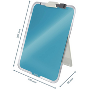 Leitz 39470061 bijela ploča 216 x 297 mm Staklo
