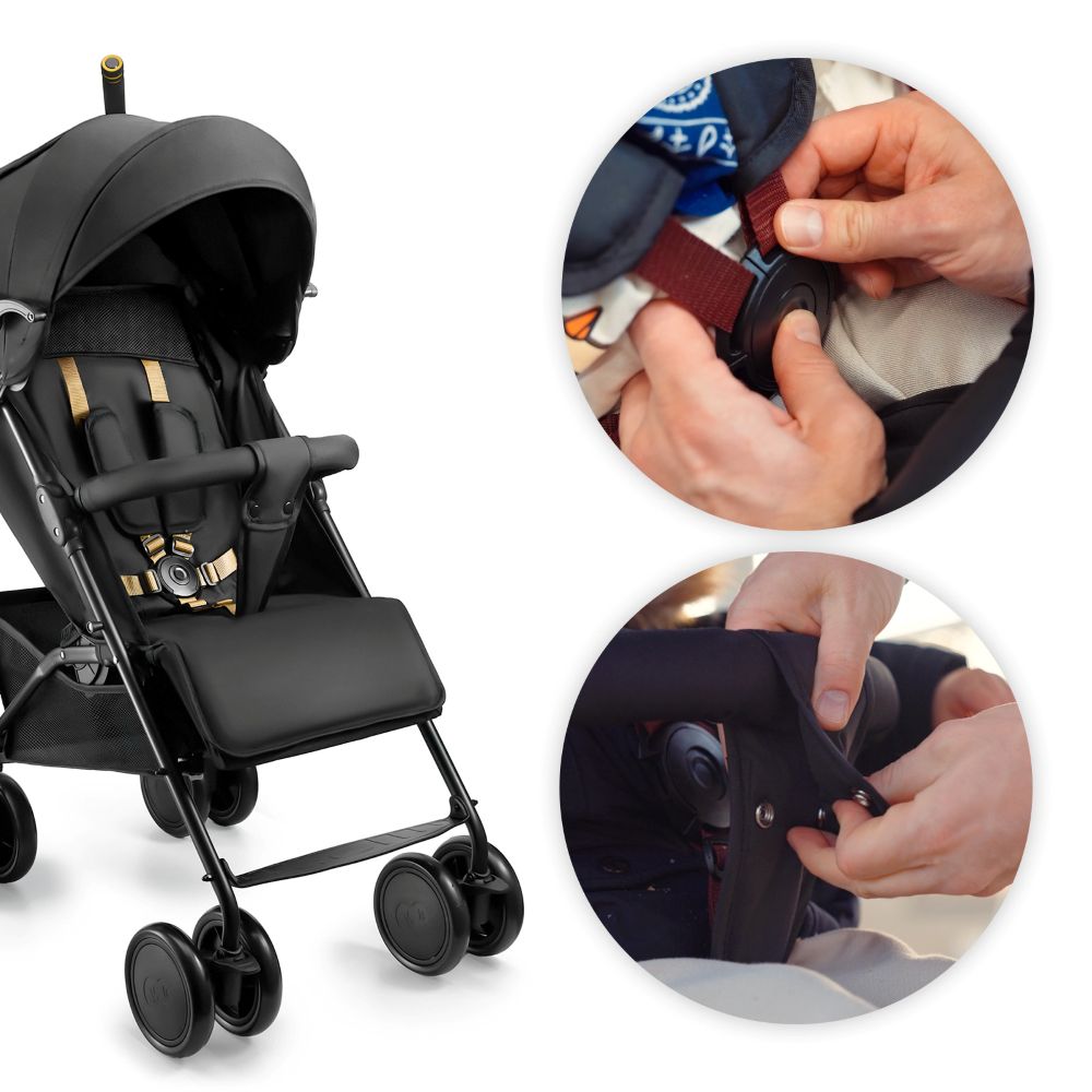 Kinderkraft Kišobran kolica Siesta 2 crna