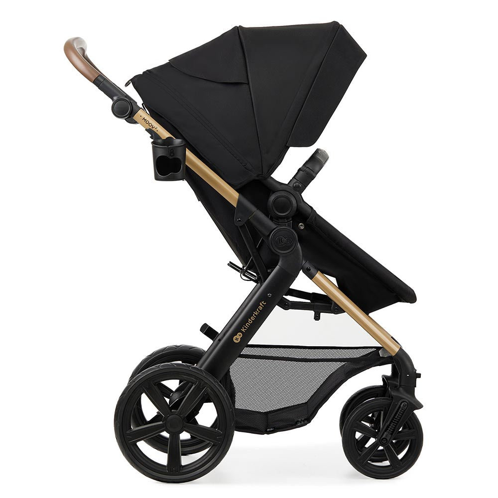 Kinderkraft Kolica Moov 2 4u1 MINK PRO, Pure Black
