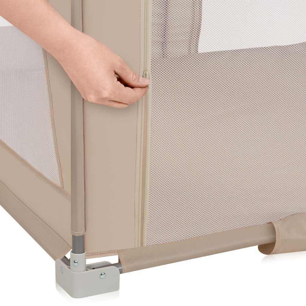 Lionelo dječja igraonica/vrtić Florence Easy Fold 151x185x76,5 cm, Beige Sand