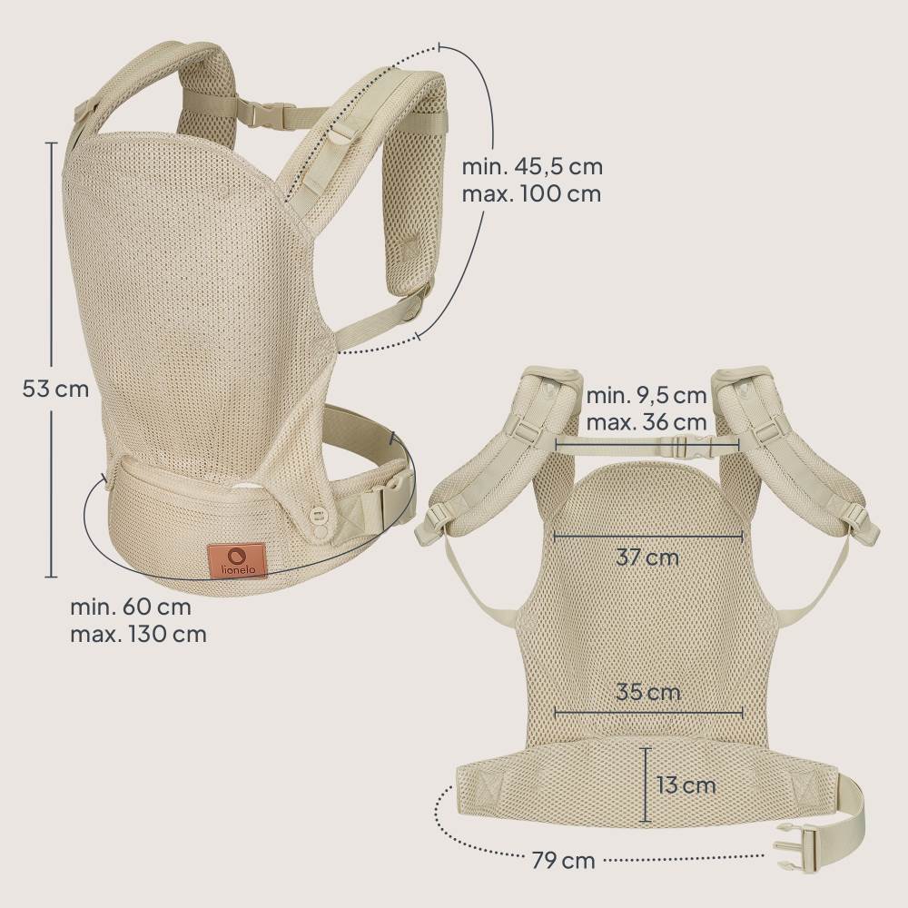 Lionelo nosiljka Margareet Air, Beige