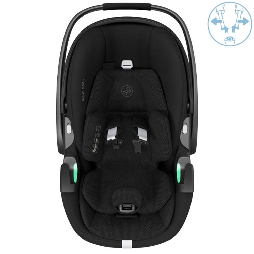 Maxi-Cosi autosjedalica Pebble 360 Pro 2 i-Size 0-13 kg (40-87 cm), Twillic Black