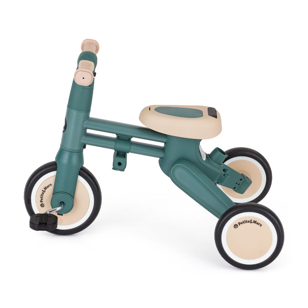 PETITE&MARS Tricikl Drift 4 u 1, Misty Green