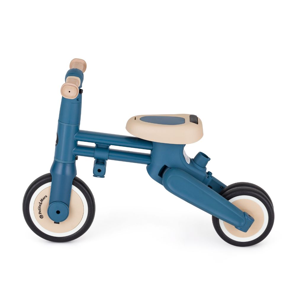 PETITE&MARS Tricikl Drift 4 u 1, Ocean Blue