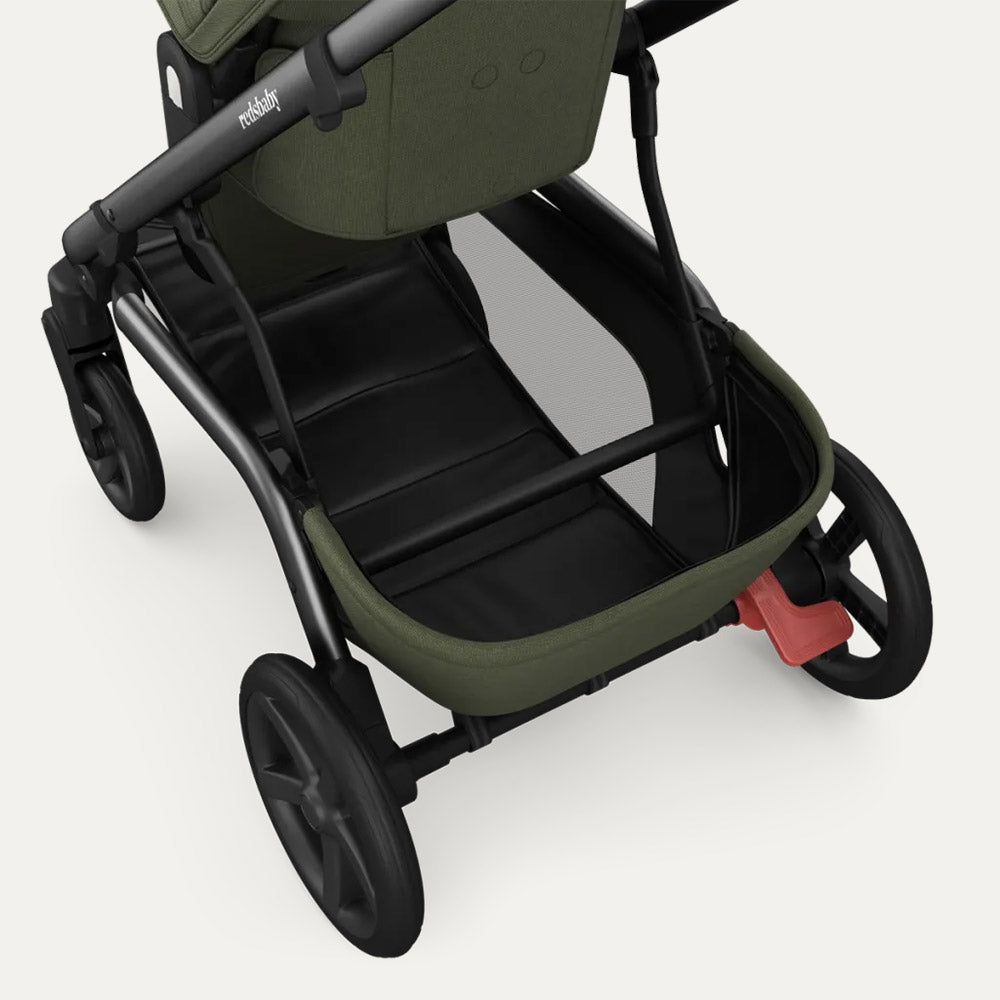 REDSBABY NUVO Twin dječja kolica 2u1 Gun Metal, Ivy B