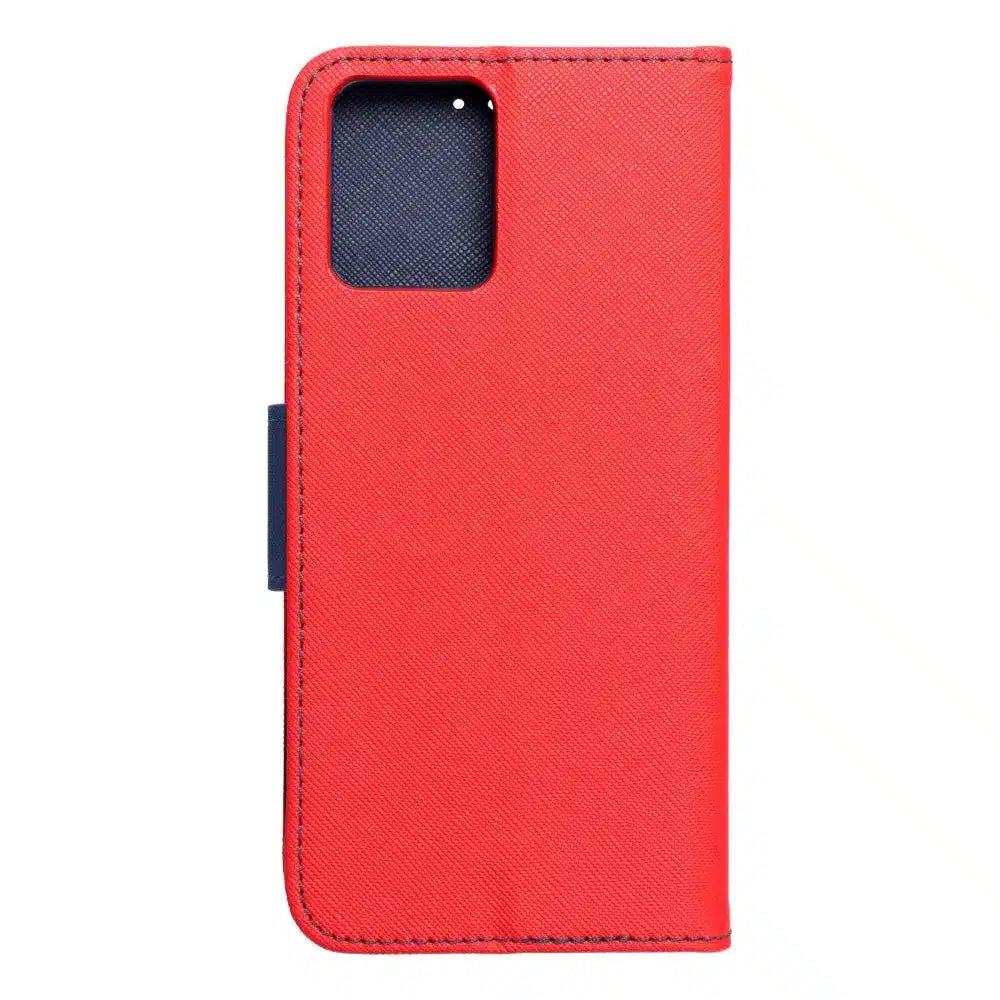 Ovitek Fancy Book za MOTOROLA MOTO G14 rdeče/temno moder