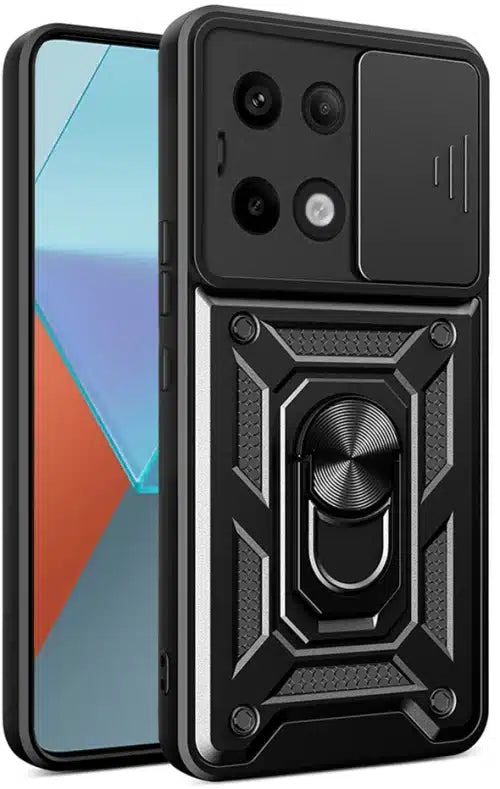 Techsuit – serija CamShield zaštitna maskica za Xiaomi Redmi Note 13 5G – crna