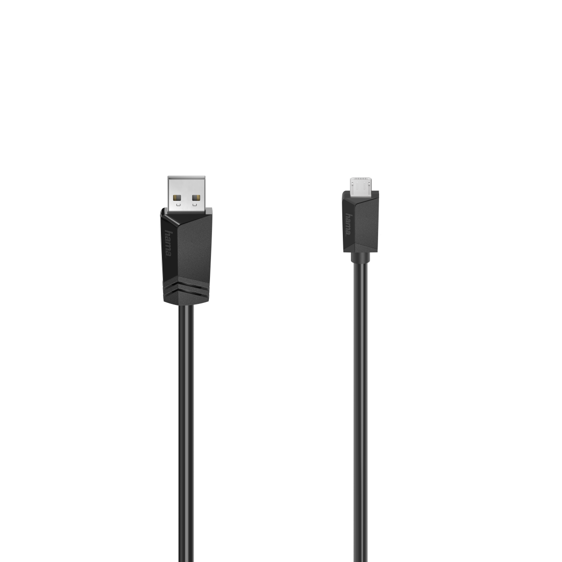 Hama 00200609 USB kabel 3 m USB 2.0 Micro-USB A USB A Crno