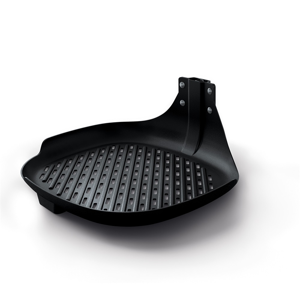 Philips HD9946/00 dodatak za fritezu Nastavak za grillanje i izradu ražnjića Crno, Srebro