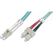 Techly 3m SC/LC 50/125 InfiniBand i kabel od optičkih vlakana Plavkasta