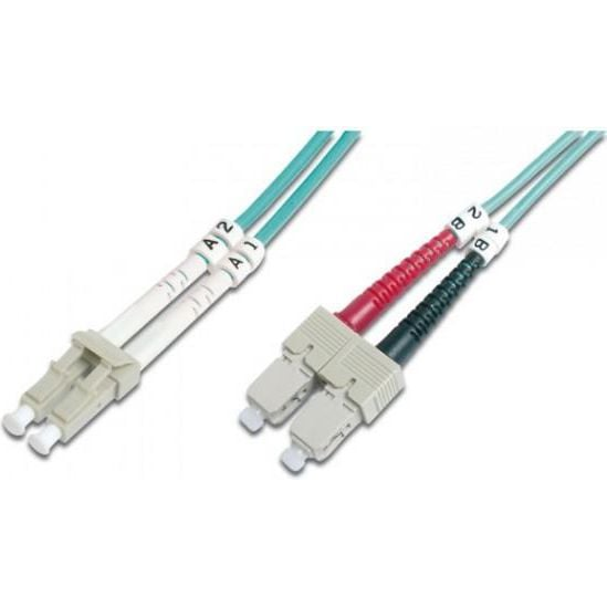 Techly 3m SC/LC 50/125 InfiniBand i kabel od optičkih vlakana Plavkasta