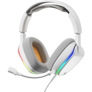 Glorious Gaming GHS Eternal RGB Slušalice Žičano Obruč za glavu Igranje USB Tip-C Bijelo