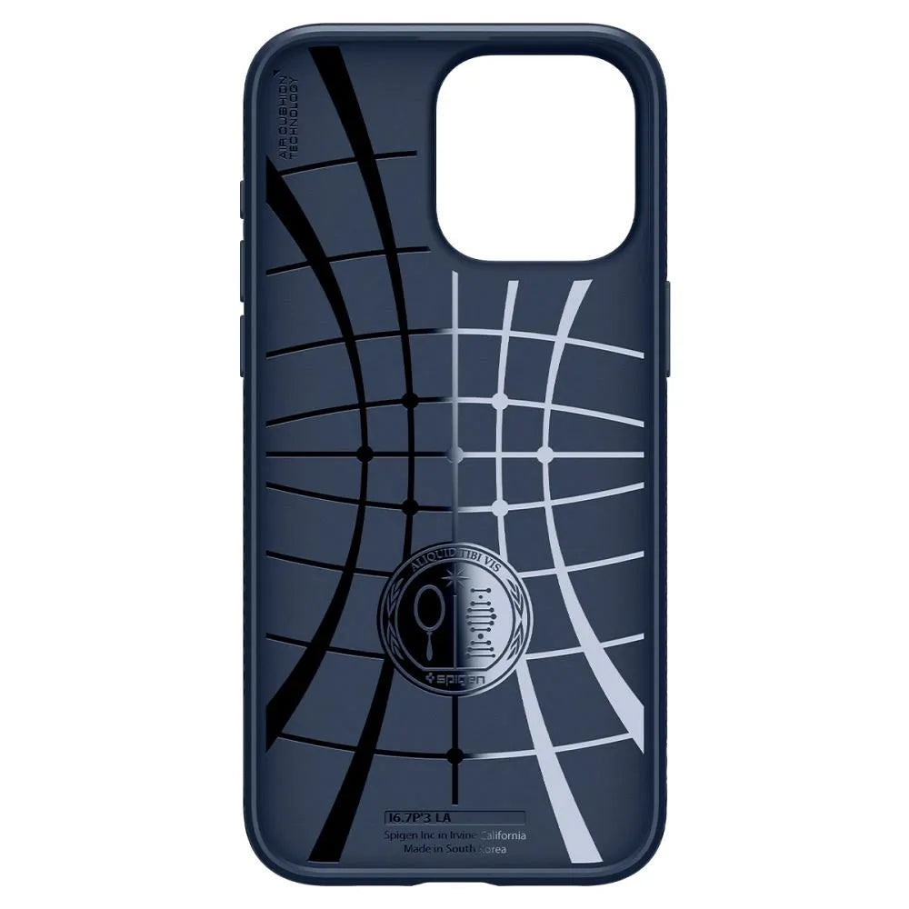 SPIGEN Liquid Air ovitek za IPHONE 15 PRO mornarsko moder