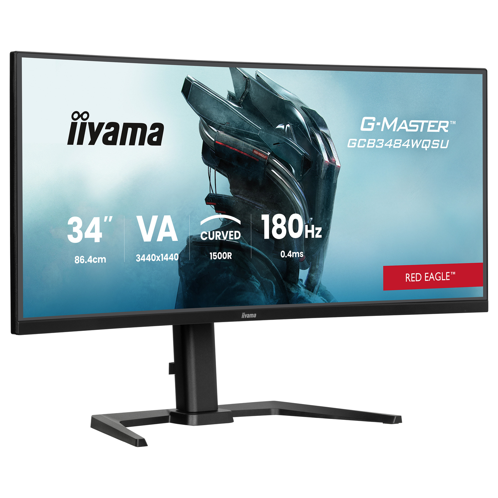 iiyama G-MASTER GCB3484WQSU-B1 računalni monitor 86,4 cm (34")
