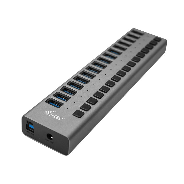 i-tec U3CHARGEHUB16 punjač za mobitel Univerzalno Sivo AC U zatvorenom