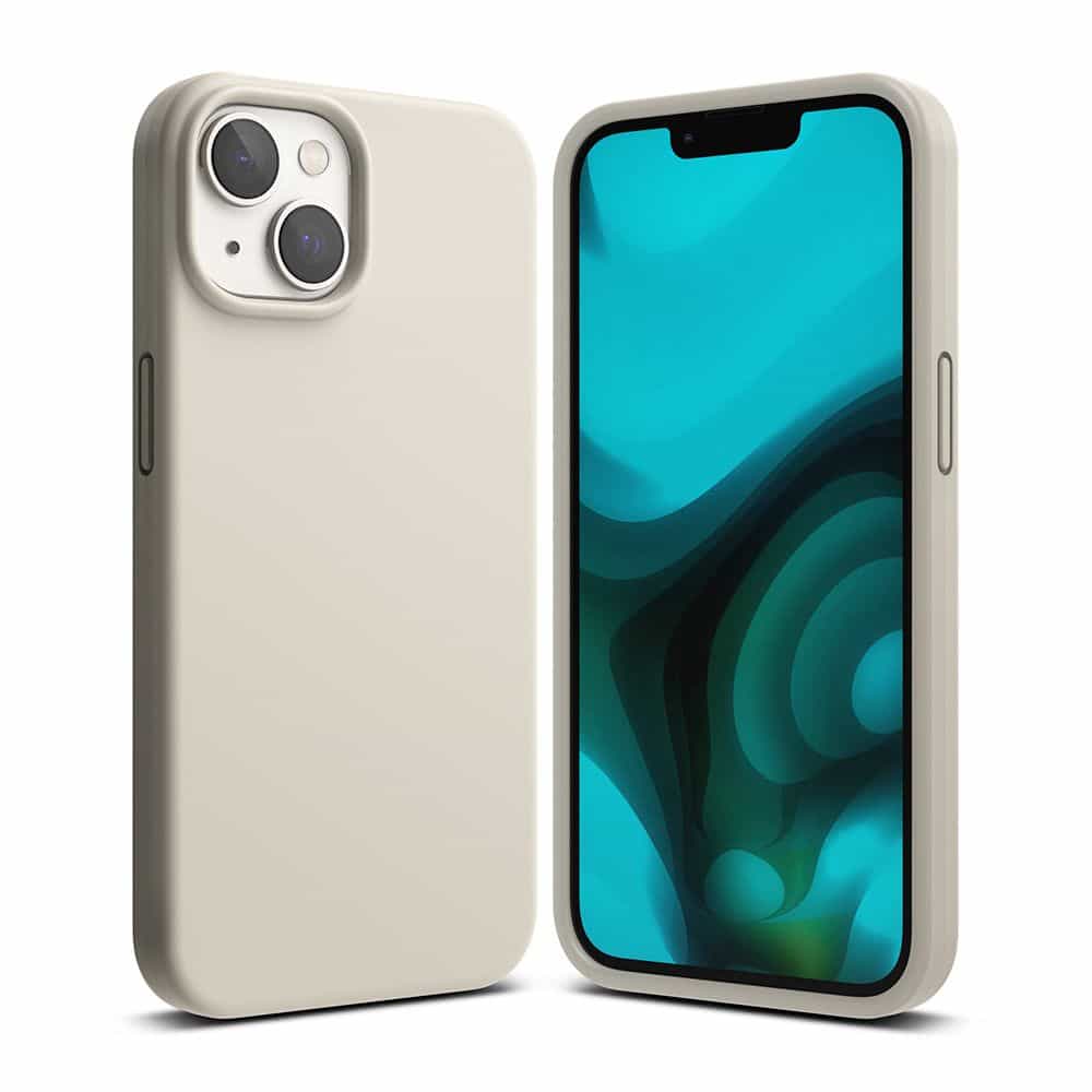 RINGKE SILIKONSKA MASKA ZA IPHONE 14 PLUS / 15 PLUS STONE
