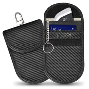 Tech-Protect RFID blokirajuća futrola za ključeve od automobila s držačem kartice - Carbon Fiber