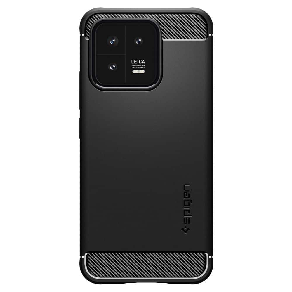 SPIGEN RUGGED ARMOR MASKA ZA XIAOMI 13 MAT ČRNA